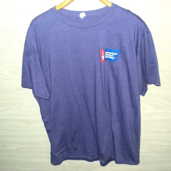 Relay For Life Survivor Shirt Unisex Size 2XL Purple American Cancer Society NEW - Picture 1 of 5